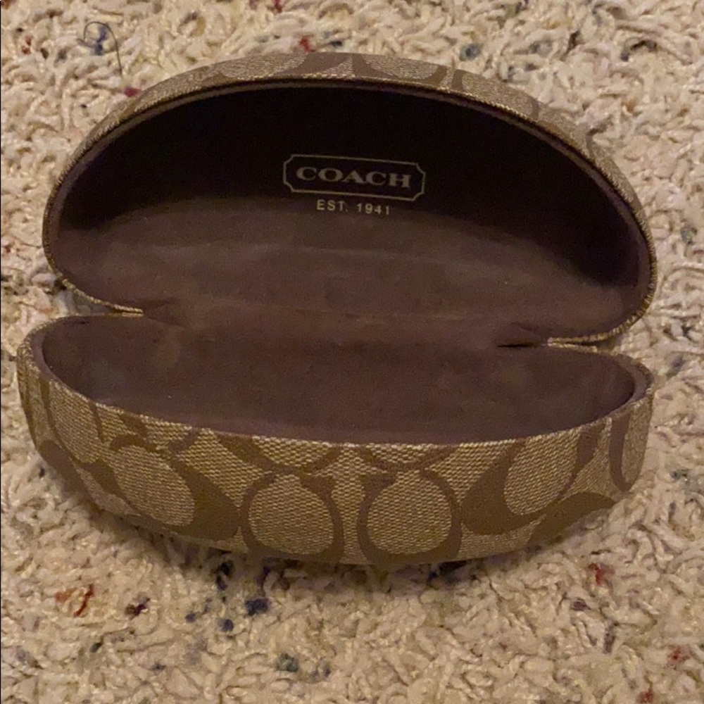 Coach sunglasses case